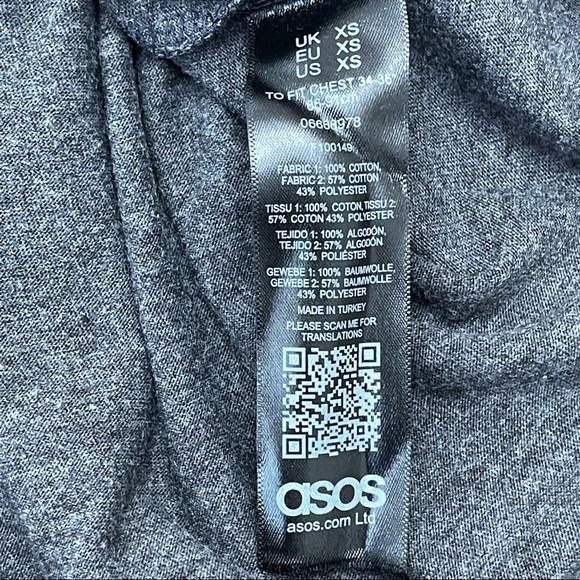 ASOS - MEN’S COLOR BLOCK L/S T-SHIRT - Picture 8 of 9